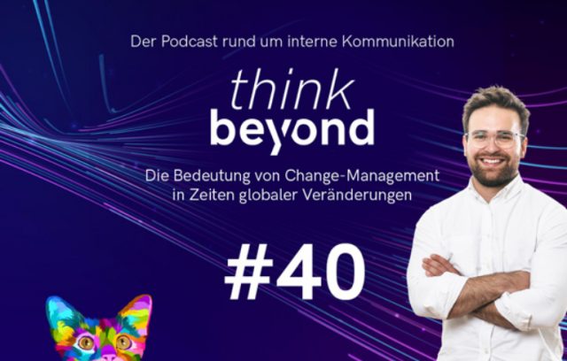 Change-Management: Kronsteg zu Gast beim Podcast thinkBEYOND